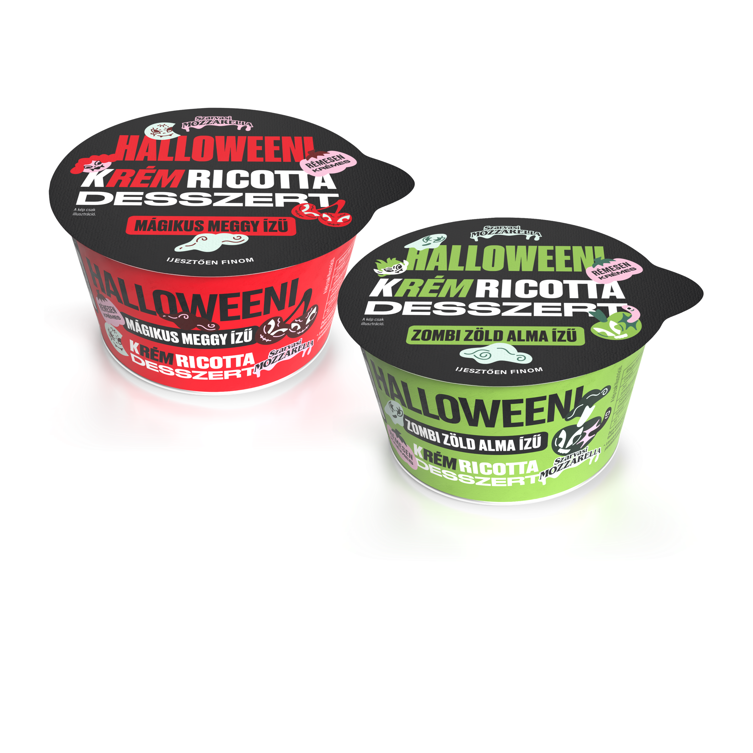 HALLOWEENI KRÉMRICOTTA
